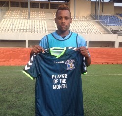 John Jerome Is Kogi United Player Of The Month